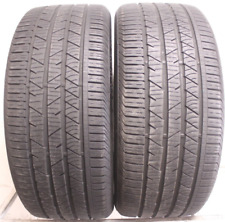 Two Used 265/45R21 2654521 Continental Cross Contact LX Sport AO  7.5-8/32 J188 picture
