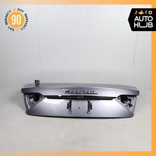 10-19 Maserati GranTurismo M145 Convertible Trunk Lid Panel Assembly Gray OEM picture