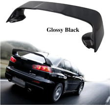 For 2008-17 Mitsubishi Lancer EVO 10 X Style JDM Gloss Black Trunk Spoiler Wing picture