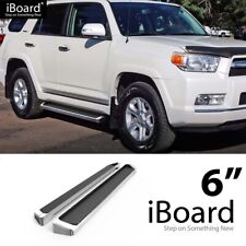 APS Running Board Step 6in Aluminum Silver Fit Toyota 4Runner Limited 10-24 picture