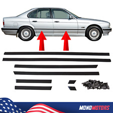 BODY SIDE MOULDING TRIM For BMW E34 DOOR IMPACT SEDAN SERIES FREE FAST SHIPPING picture