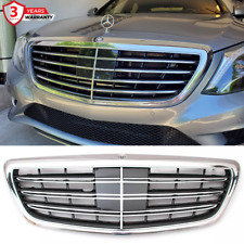 Chrome Grill Front Grille For Mercedes-Benz W222 S450 S500 S550 S600 2014-2020 picture