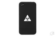 (2x) Biohazard Sticker Die Cut Decal for cell phone mobile picture
