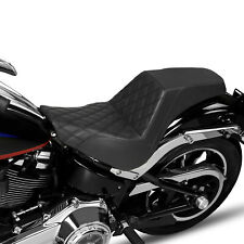Black Rider Passenger Seat Fit For Harley Street Bob FXBB Standard FXST 18-2024 picture