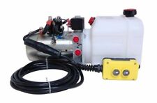 KTI 3 Quart Double Acting 12V Hydraulic Pump for Dump Trailers (DC33) picture