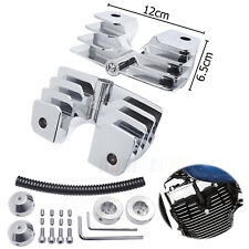 Chrome Headbolt Bridge Spark Plug Cover Shape-matched For Softail Dyna Touring picture