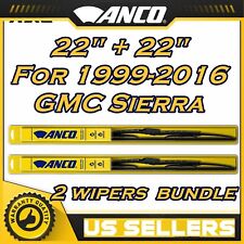 For 1999-2016 GMC Sierra - 35220x2 All Weather ANCO Wiper Blades 2pk Premium picture