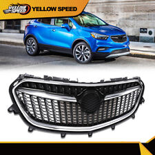 Fit For 2017-2019 Buick Encore Front Upper Grille Replacemet Chrome Black picture