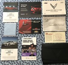 2021 CORVETTE C8 COUPE CONVERTIBLE OWNERS MANUAL NAVI FULL OEM SET 3LT Z51 A+ picture
