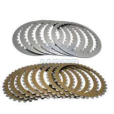 Clutch Friction Steel Plates Kit Fit For Harley Sportster XL 883 1200 1991-2022 picture