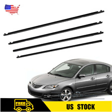 Outer Weatherstrips Window Trim Belt Trim Sealing Strips For Mazda 3 BK seires picture