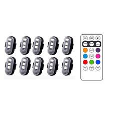 10 Pcs Colorful Car LED Light, Wireless Remote Control LED Strobe Light New picture