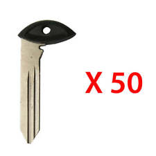 New Uncut Insert Blade Emergency Fobik Key Replacement for Chrysler  (50 Pack) picture