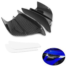 Aerodynamic Side Winglets Wings Fairing Carbon Fiber Spoiler Yamaha YZF R1 R6 R7 picture