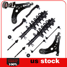 Front Struts For 2004-2011 Chevrolet Aveo w/ Springs Control Arm Sway Bar Tierod picture