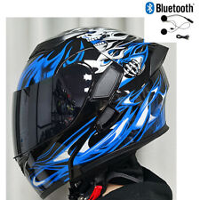 DOT Bluetooth Modular Motorcycle Helmet Flip UP Full Face Crash Helmet/Led Light picture