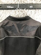 Victory Gear Motorcycle Jacket Mens Black XXL Mesh Full Zip picture
