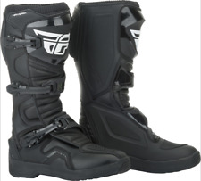 NEW- Fly Racing Maverik Motocross Boots - Adult Black Off Road Boots - Dirt Bike picture