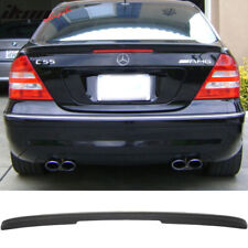 Fits 01-07 Benz C-Class W203 Sedan 4Dr AMG Style Trunk Spoiler ABS Matte Black picture