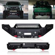 Vijay For 2022-2023 Toyota Tundra Steel Front or Rear Bumper W/WinchPlate+Lights picture