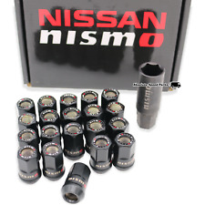 NEW Genuine Nissan NISMO Open Lug Nut Set 20 pieces + Key M12x1.25 40220-TUN01 picture