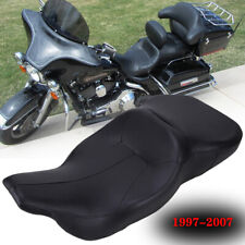 Driver Rider Passenger Two-Up LowPro Seat For Harley Electra Glide Classic 97-07 picture