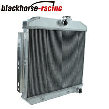 Aluminum 3 Row Core Light  Radiator For 1955-1957 Chevy Block V8 150 210 Bel Air picture