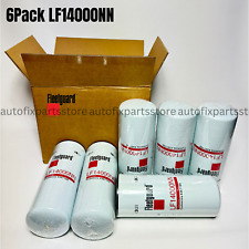 6 Pack Fleetguard LF14000NN Oil Filter,Cummins ISX 4367100 - p USA picture
