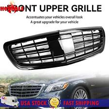 Front Grill Grille Fit Mercedes-Benz S-class W222 S500 S550 S600 2014-20 W/ACC. picture