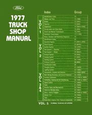 1977 Ford Truck Bronco Econoline Shop Service Repair Manual Book OEM Guide picture