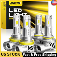 9005+H11 LED Headlight Combo High Low Beam Bulbs Kit Super White Bright Lamps picture