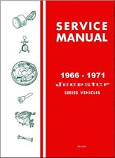 1966 1968 1969 1970 1971 Jeep Jeepster Shop Service Repair Manual picture