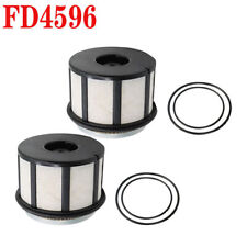 2 Pack Fuel Filter FD4596 For Ford 7.3L Powerstroke Diesel picture