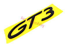 Porsche GT3 Script Badge Black 991 GT3  99155925190 - Genuine Porsche picture