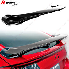 FOR 2022-2024 HONDA CIVIC HATCHBACK GLOSS BLACK HP STYLE REAR TRUNK SPOILER WING picture