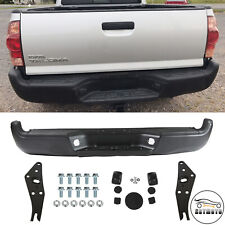 Powder-Coated Black Rear Bumper Assembly For 2005-2015 Toyota Tacoma picture