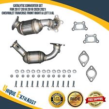 Catalytic Converter Set for 2017-2021 Chevrolet Traverse Front Right & Left 3.6L picture