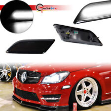 Front Side Marker White LED Lights Lamps For 2012-2014 Benz W204 C250 C300 C350 picture