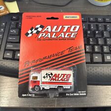 1993 MATCHBOX SUPERFAST AUTO PALACE VOLVO DELIVERY TRUCK PERFORMANCE TEAM NEW ON picture