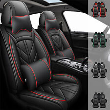 For Lexus Car Seat Cover Full Set 5 Seats Pu Leather Seat Protector Front&Rear picture