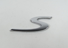 12-19 Porsche 911 S Emblem Letter Rear Bumper Badge Nameplate Symbol Genuine OEM picture