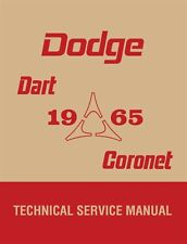 1965 Dodge Dart / Coronet Shop Manual picture