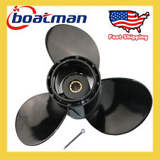 Outboard Propeller 10 1/4x10 For Suzuki 25-30HP 10Tooth Aluminum 58100-96470-019 picture