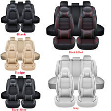For Acura TLX RDX MDX ILX TSX Leather Car Seat Cover Full Set 2/5 Seat Protector picture