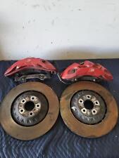 Left & Right Front Brake Calipers & Rotors Used OEM 2022 AUDI SQ8 picture
