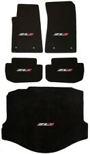 LLOYD MATS Velourtex 5PC FLOOR MAT SET 2012-15 Camaro ZL1 COUPE logo on all mats picture