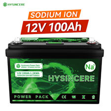 12V Sodium Ion Battery 100Ah Deep Cycle Rechargeable SIB for Marine RV Solar New picture
