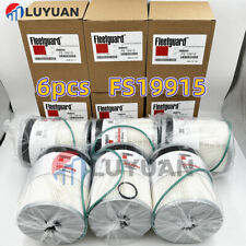 6 PCS Fleetguard FS19915 Fuel Filter Cummins with Water Separator Elemax US SHIP picture