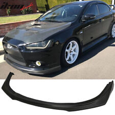 Fits 09-15 Mitsubishi Lancer GT GTS Ralliart RA Style Front Bumper Lip Spoiler picture