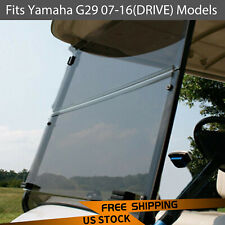 For Yamaha G29 Drive 07-16 Golf Cart Tinted Folding Down Windshield picture